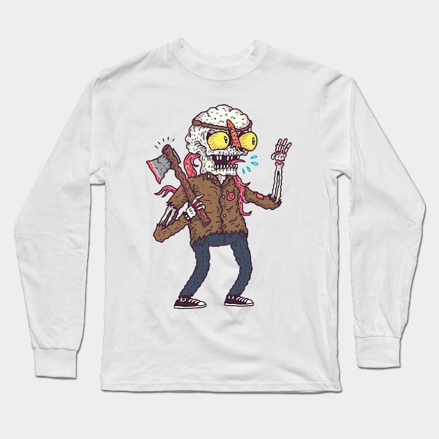 Willy the Wielder Long Sleeve T-Shirt by hex